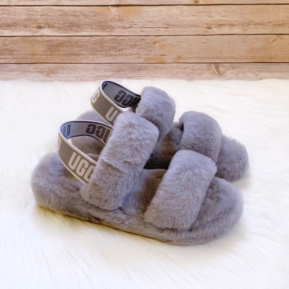 UGG Oh Yeah Slides In Soft Amethyst